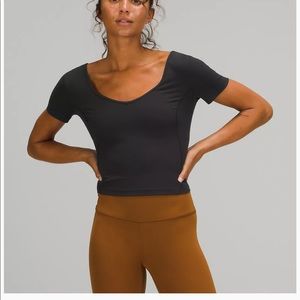 🔥 Lululemon Align Tee Black EUC